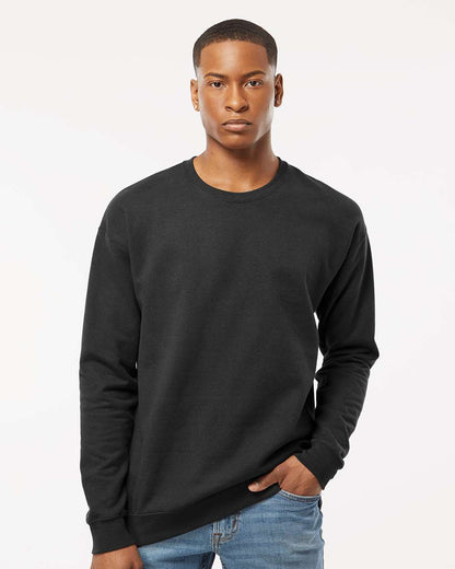 Tultex Fleece Crewneck Sweatshirt 340 #colormdl_Black