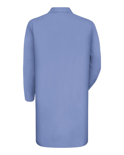 Red Kap Unisex Gripper Front Lab Coat KP18 #color_Light Blue