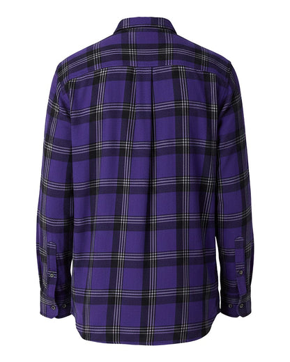 Boxercraft Men's Flannel Button Down Shirt BU7401 #color_Purple Mcintosh Plaid
