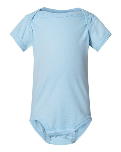 Rabbit Skins Infant Fine Jersey Bodysuit 4424 #color_Light Blue