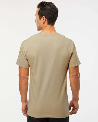 M&O Men's Gold Soft Touch T-Shirt 4800 #colormdl_Sand