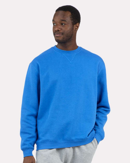 Boxercraft Fleece Crew Pullover BM5101 #colormdl_Collegiate Blue