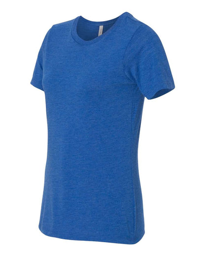 BELLA + CANVAS Women’s Relaxed Fit Triblend Tee 6413 #color_True Royal Triblend