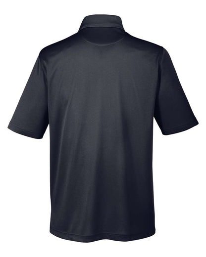 Harriton Men's Advantage Snag Protection Plus IL Pocket Polo M348P #color_Black