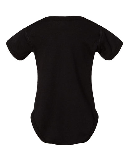 Rabbit Skins Infant Fine Jersey Bodysuit 4424 #color_Black