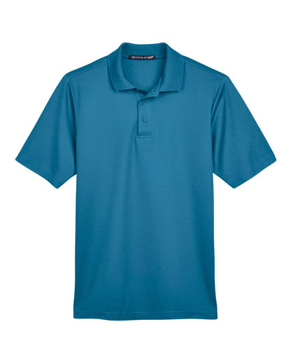 Devon & Jones Men's CrownLux Performance® Plaited Polo DG20 #color_Dark Teal