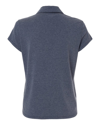 Adidas Women's Blended Polo A690 #color_Collegiate Navy Melange