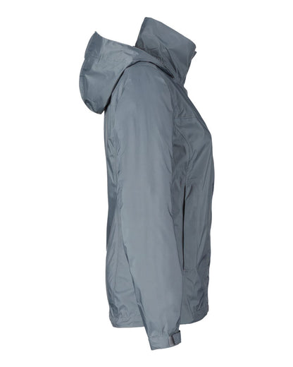 Marmot Women's PreCip® Eco Packable Rain Jacket M15866 #color_Steel Onyx