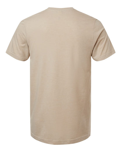 Tultex Combed CVC T-Shirt 602CVC #color_Heather Tan