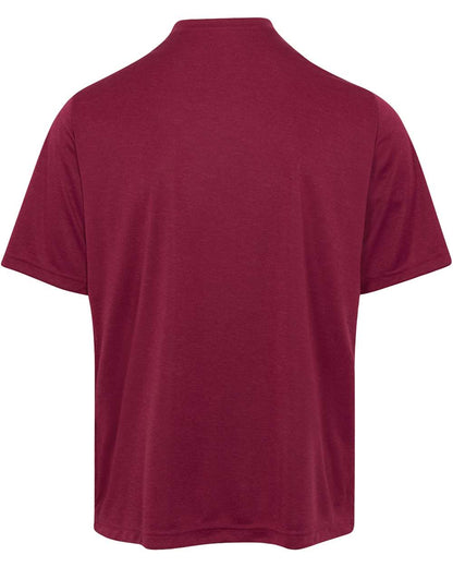 Team 365 Men's Sonic Heather Performance T-Shirt TT11H #color_Sport Maroon Heather