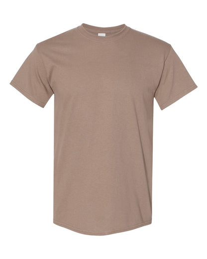 Gildan Unisex Heavy Cotton™ T-Shirt 5000 #color_Brown Savana
