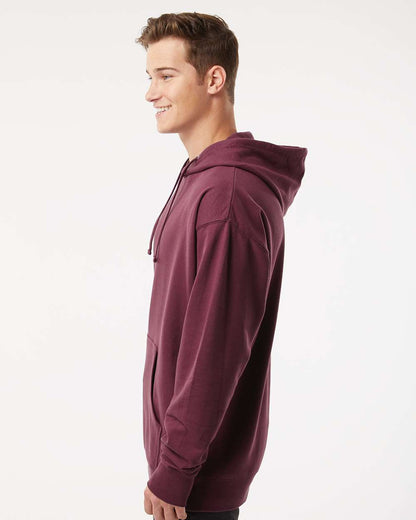 Independent Trading Co. Midweight Hooded Sweatshirt SS4500 #colormdl_Maroon