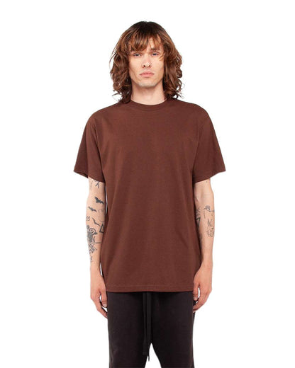 Shaka Wear Unisex Active T-Shirt SHASS #colormdl_Brown