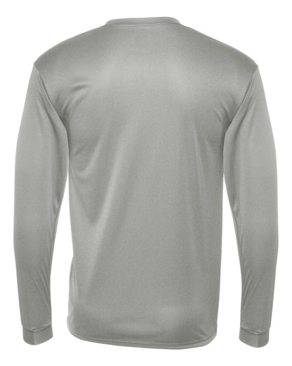 C2 Sport Unisex Performance Long Sleeve T-Shirt 5104 #color_Silver