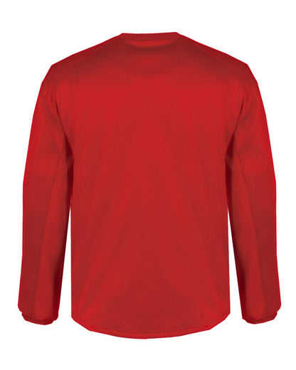 Badger BT5 Performance Fleece Sweatshirt 1453 #color_Red