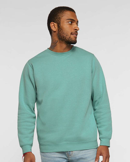 LAT Unisex Elevated Fleece Crewneck Sweatshirt 6925 #colormdl_Saltwater