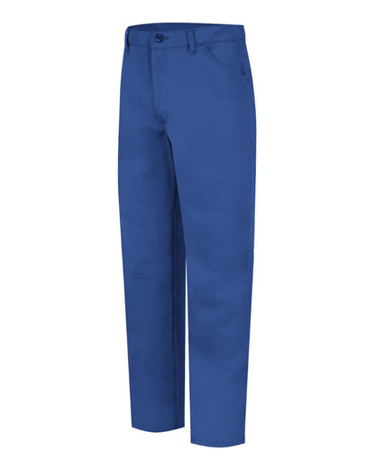 Bulwark Jean-Style Pants - Nomex® IIIA PNJ8 #color_Royal Blue - Unhemmed