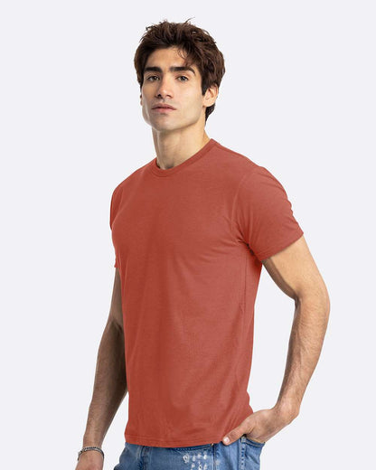 Next Level CVC T-Shirt 6210 #colormdl_Heather Redwood