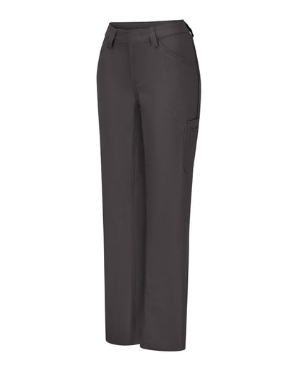 Red Kap Women's Lightweight Crew Pants PT3L #color_Charcoal - Unhemmed
