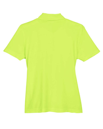 CORE365 Women's Origin Performance Piqué Polo with Pocket 78181P #color_Safety Yellow