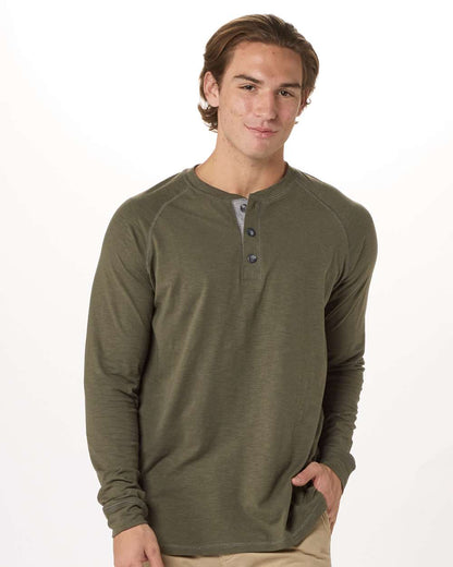 Boxercraft Henley Long Sleeve T-Shirt BM3101 #colormdl_Olive