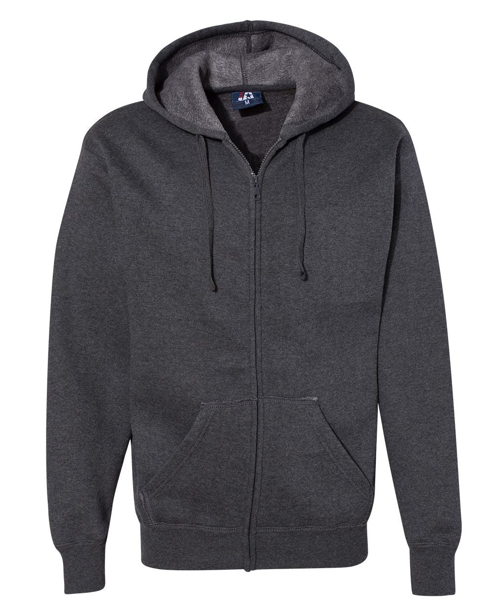 J. America Men's Premium Full-Zip Hooded Sweatshirt 8821