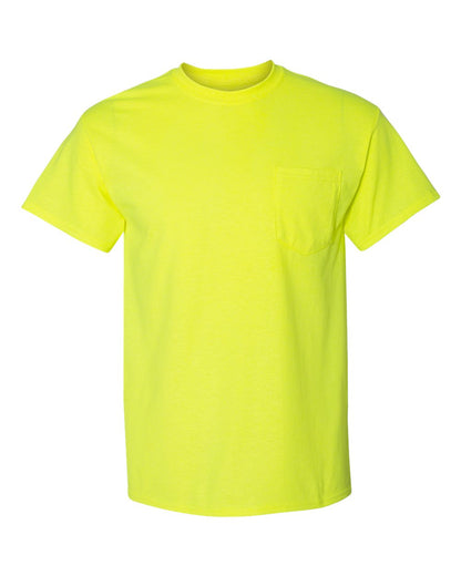 Gildan DryBlend® Pocket T-Shirt 8300 #color_Safety Green