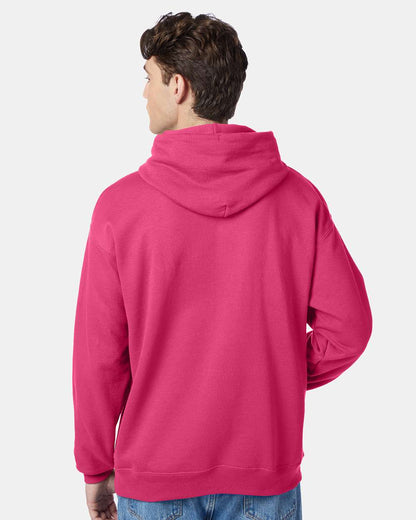 Hanes Unisex EcoSmart® Hooded Sweatshirt P170 #colormdl_Wow Pink