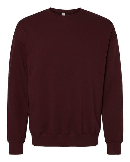 BELLA + CANVAS Unisex Sponge Fleece Drop Shoulder Crewneck Sweatshirt 3945 #color_Maroon