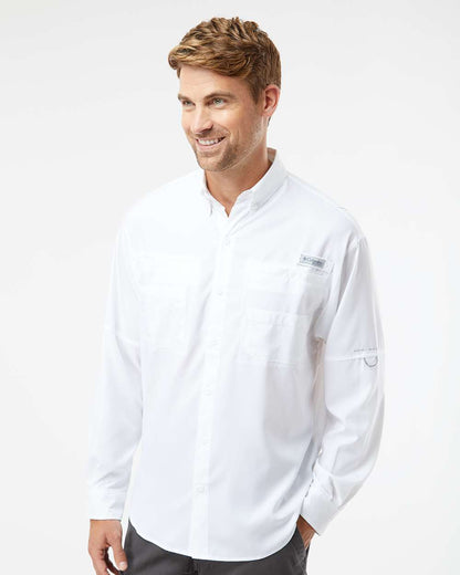 Columbia PFG Tamiami™ II Long Sleeve Shirt 212467 #colormdl_White