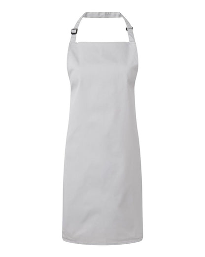 Artisan Collection by Reprime Recycled Bib Apron RP150 #color_Silver