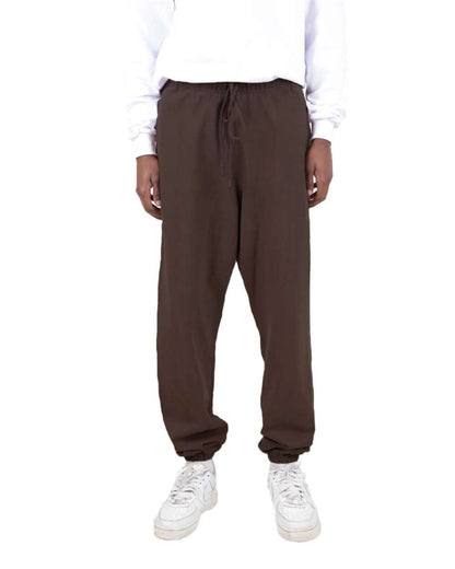 Shaka Wear Men's Los Angeles Garment Dyed Sweatpants SHGLS #colormdl_Mocha