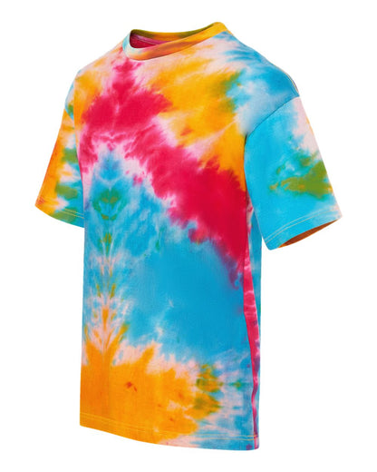 MV Sport Unisex Crazy T-Shirt 201 #color_Rainbow Tie Dye