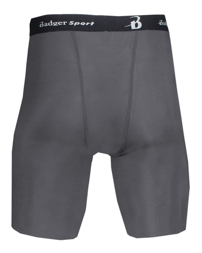 Badger Pro-Compression Shorts 4607 #color_Graphite