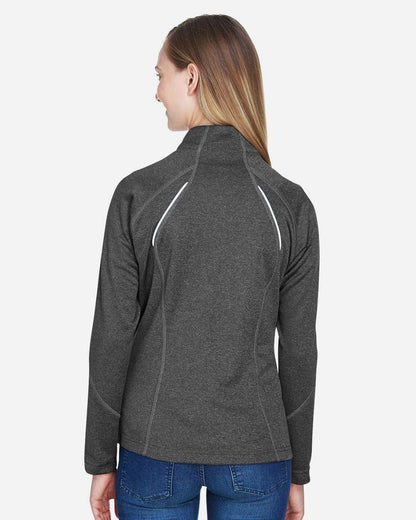 North End Women's Gravity Performance Fleece Jacket 78174 #colormdl_Carbon Heather