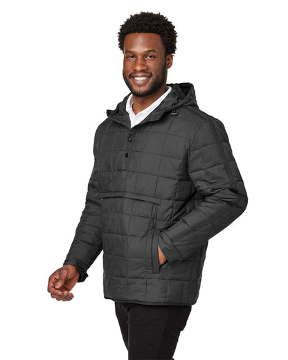 North End Unisex Aura Packable Anorak NE722 #colormdl_Black