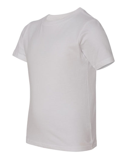 Next Level Youth Cotton T-Shirt 3310 #color_White
