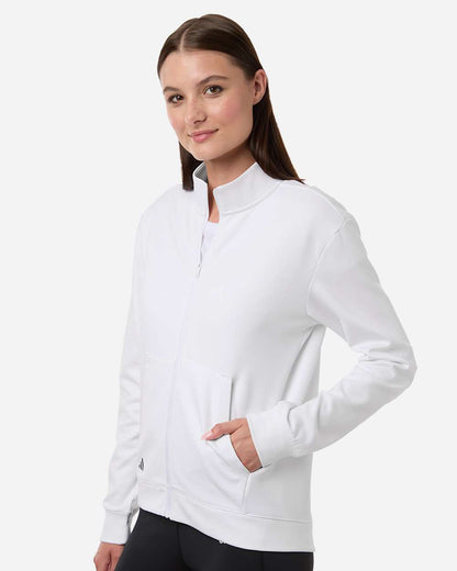 Adidas Women's Ultimate365 COLD. RDY Full-Zip Jacket A1011 #colormdl_White