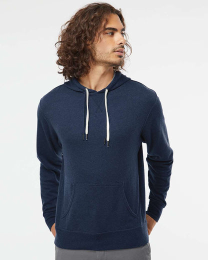 Independent Trading Co. Midweight French Terry Hooded Sweatshirt PRM90HT #colormdl_Navy Heather