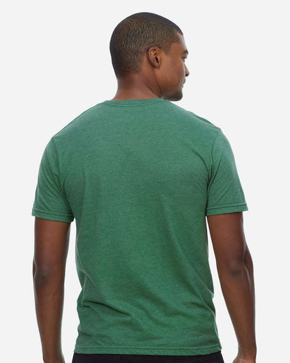 Threadfast Apparel Unisex Epic CVC T-Shirt T1001 #colormdl_Heather Kelly Green