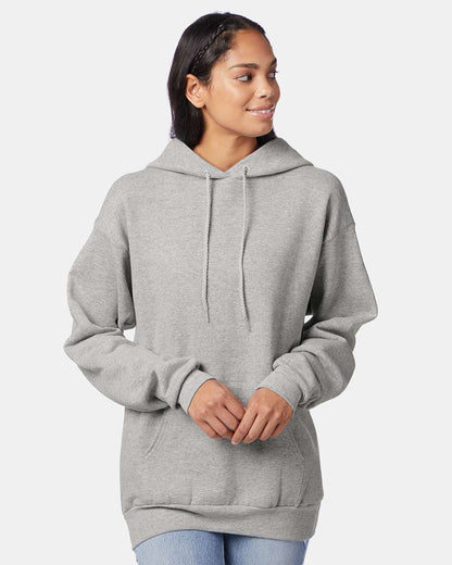Hanes Unisex EcoSmart® Hooded Sweatshirt P170 #colormdl_Light Steel