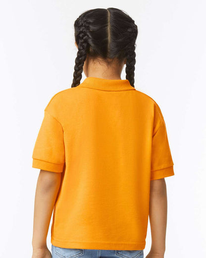 Gildan Youth DryBlend® Jersey Polo 8800B #colormdl_Gold