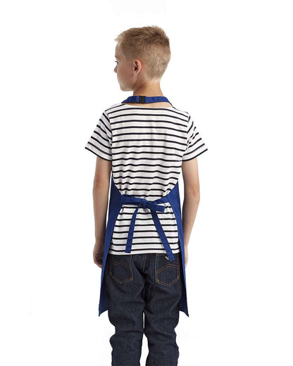 Artisan Collection by Reprime Youth Recycled Apron RP149 #colormdl_Royal