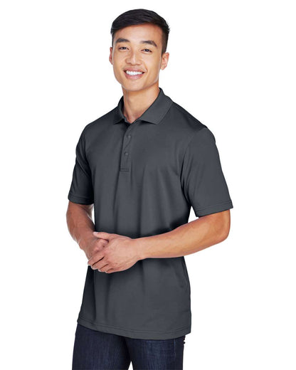 Harriton Men's Advantage Snag Protection Plus IL Snap Placket Polo M345 #colormdl_Dark Charcoal