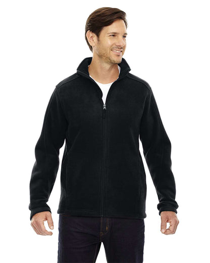 CORE365 Men's Tall Journey Fleece Jacket 88190T #colormdl_Black