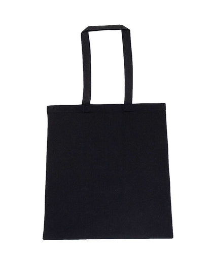 Liberty Bags Lightweight Recycled Canvas Tote Bag with Extended Handle 8505R #color_Recycled Black