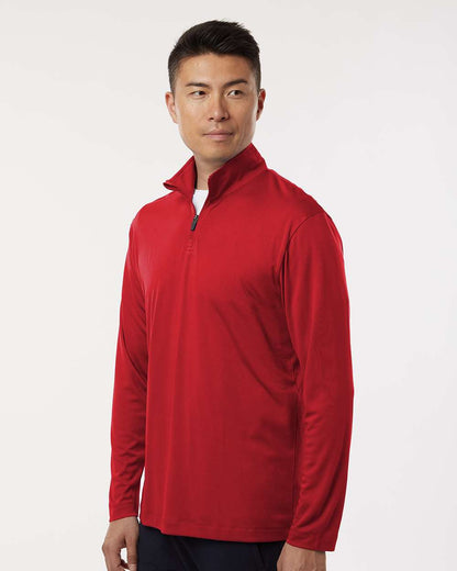 AllPro Men's Pro-Lock Performance Quarter-Zip Pullover 41870 #colormdl_Red