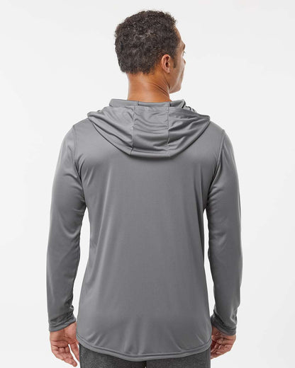Holloway Men's Momentum Hooded Long Sleeve T-Shirt 222830 #colormdl_Graphite