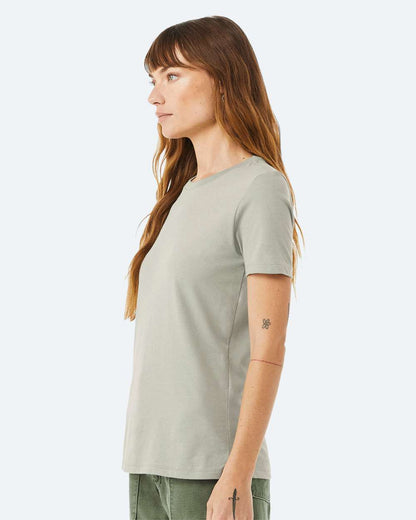 BELLA + CANVAS Women’s Relaxed Jersey Tee 6400 #colormdl_Thyme