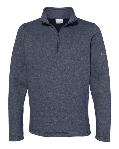 Columbia Men's Great Hart Mountain™ III Half-Zip Pullover 212487 #color_Collegiate Navy